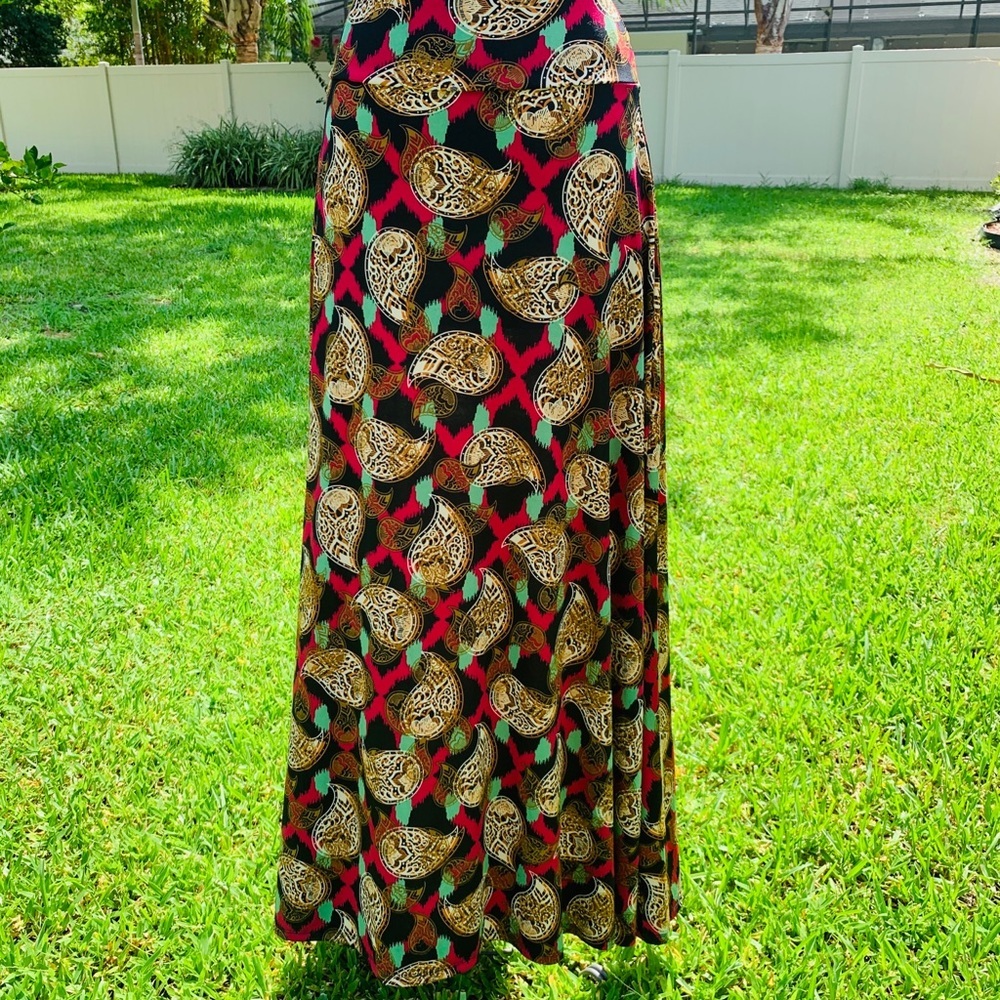 LuLaRoe Colorful Women’s Maxi Skirt - Picture 6 of 8